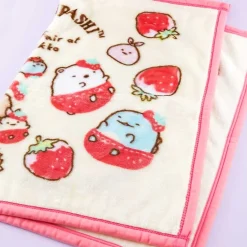 Sumikko Gurashi Strawberry Fair Knee Blanket