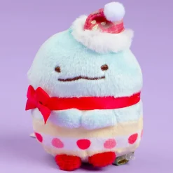 Sumikko Gurashi Strawberry Christmas Plushie - Tokage / Mini