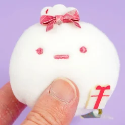 Sumikko Gurashi Strawberry Christmas Plushie - Furoshiki / Mini