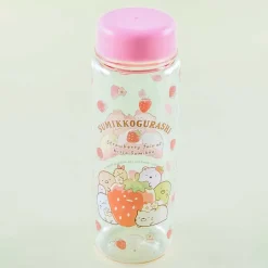 Sumikko Gurashi Strawberry Fair Transparent Water Bottle
