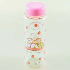 Sumikko Gurashi Strawberry Fair Transparent Water Bottle