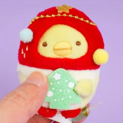 Sumikko Gurashi Strawberry Christmas Plushie - Penguin? / Mini
