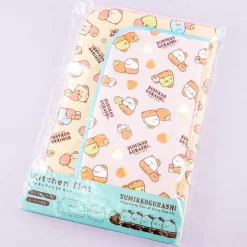 Sumikko Gurashi Strawberry Fair Drainer Kitchen Mat Set - 2 pcs