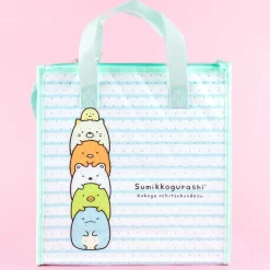 Sumikko Gurashi Striped Insulated Lunch Tote