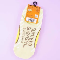 Sumikko Gurashi Striped Socks - Penguin? & Tapioca