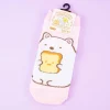 Sumikko Gurashi Striped Socks - Shirokuma & Shokupan