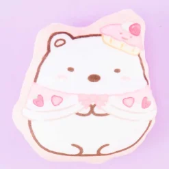Sumikko Gurashi Sweets Plushie Pouch - Shirokuma