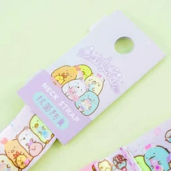 Sumikko Gurashi Tapioca Park Lanyard - Snack Time