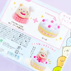 Sumikko Gurashi Tenori Plushie Set - Neko & Cake / Mini