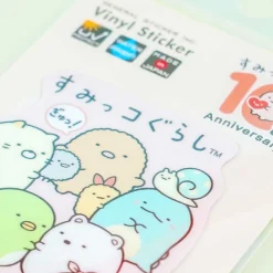 Sumikko Gurashi 10th Anniversary Hug Vinyl Sticker - Friends Forever