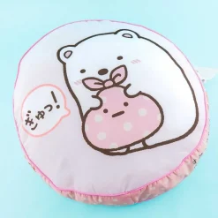 Sumikko Gurashi 10th Anniversary Round Cushion - Shirokuma