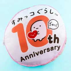 Sumikko Gurashi 10th Anniversary Round Cushion - Shirokuma