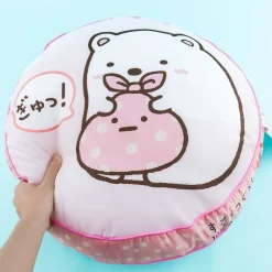 Sumikko Gurashi 10th Anniversary Round Cushion - Shirokuma