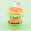 Sumikko Gurashi Tonkatsu Burger Plushie - Medium