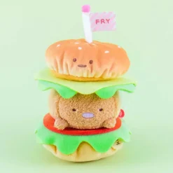 Sumikko Gurashi Tonkatsu Burger Plushie - Medium