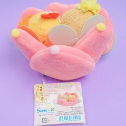 Sumikko Gurashi Tulip Bed Plushie Set - Ebifurai & Tonkatsu / Mini