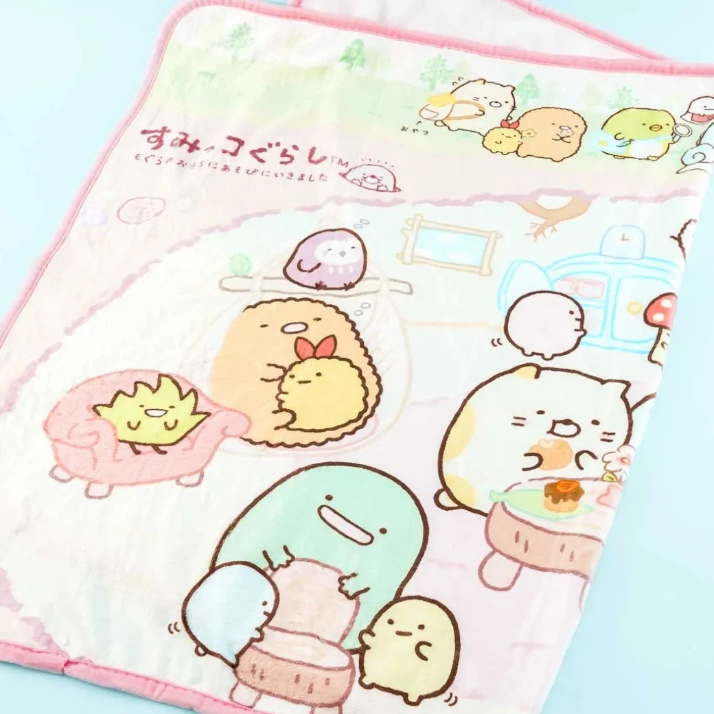 Sumikko Gurashi Underground Home Flannel Blanket