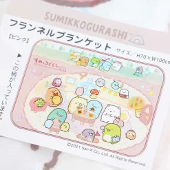 Sumikko Gurashi Underground Home Flannel Blanket
