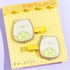 Sumikko Gurashi Velvet Hair Clip Set - Neko & Zassou