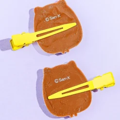 Sumikko Gurashi Velvet Hair Clip Set - Neko & Zassou