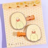 Sumikko Gurashi Velvet Hair Clip Set - Tonkatsu & Ebifurai