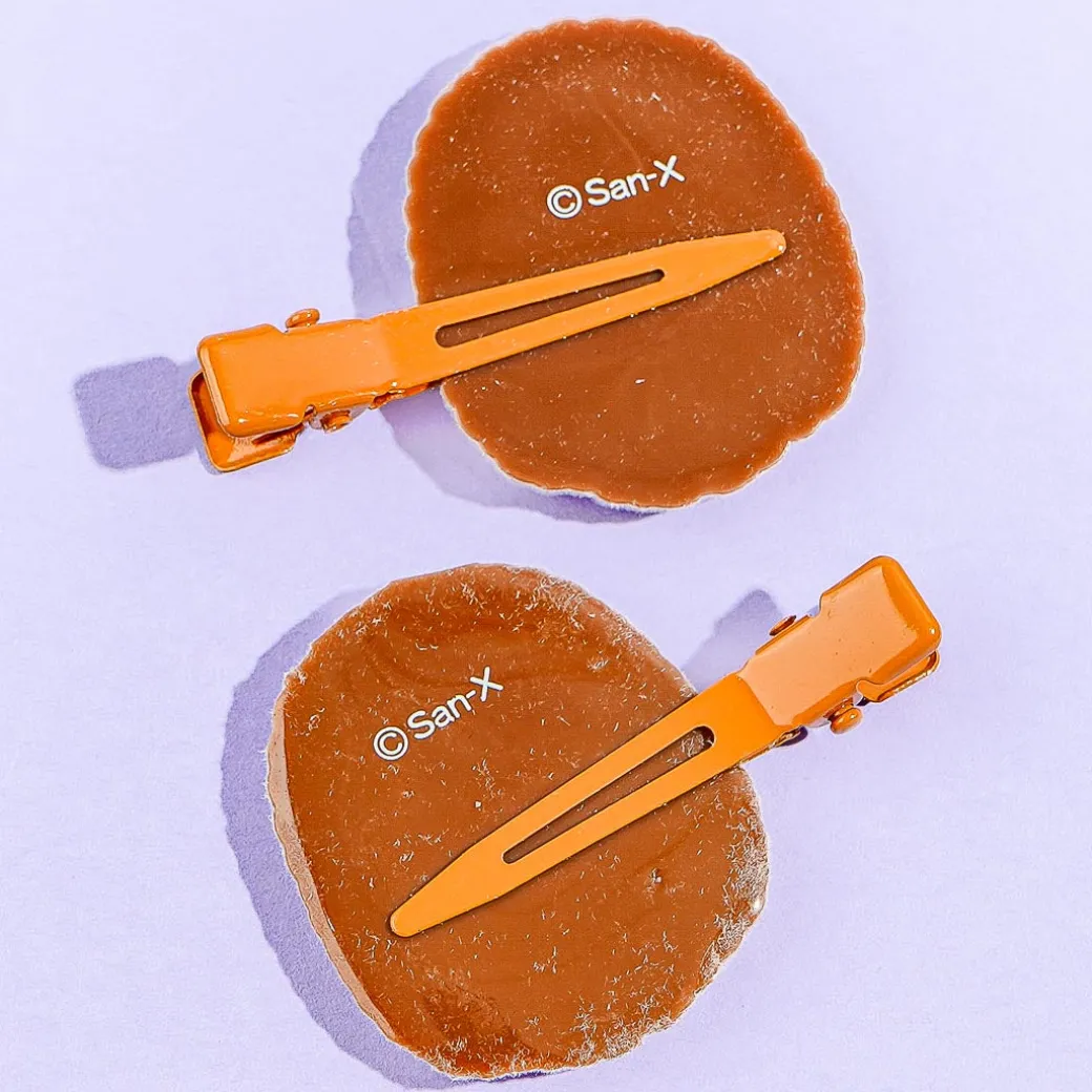 Sumikko Gurashi Velvet Hair Clip Set - Tonkatsu & Ebifurai