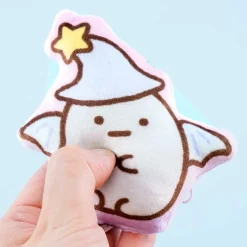 Sumikko Gurashi Wizard Die-Cut Coin Purse & Bag Charm - Tapioca