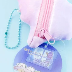 Sumikko Gurashi Wizard Die-Cut Coin Purse & Bag Charm - Tapioca