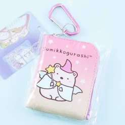Sumikko Gurashi Wizard Night L-Shaped Zipper Pouch - Shirokuma