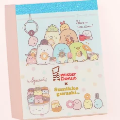 Sumikko Gurashi x Mister Donut Special Donut Memo Pad