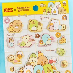 Sumikko Gurashi x Mister Donut Puffy Stickers