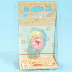 Sumikko Gurashi x Mister Donut Petit Figure - Neko & Pon de Strawberry