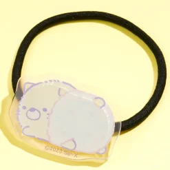 Sumikko Gurashi Yochiyochi Baby Hair Tie With Charm - Neko