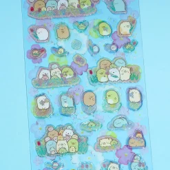 Sumikko Gurashi Zassou & The Garden Harvest Glittery Sticker Sheet