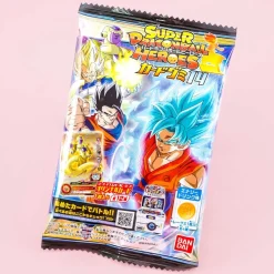 Super Dragon Ball Heroes Card With Gummy 14
