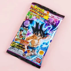 Super Dragon Ball Heroes Card With Gummy 13