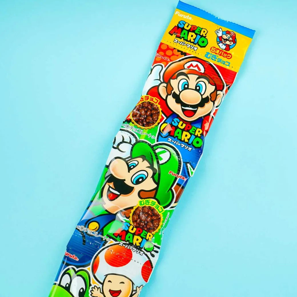 Super Mario 3D World Choco Coated Snacks - 5 pcs