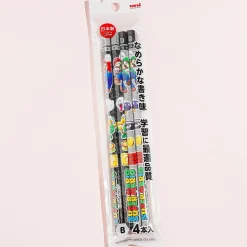 Super Mario Fun Hexagonal Pencil Set
