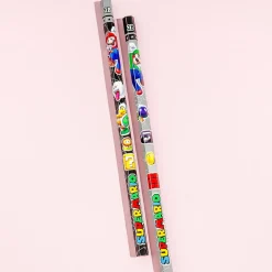 Super Mario Kakikata 2B Pencil Set - 12 pcs