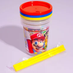 Super Mario Straw Tumbler Set