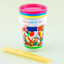 Super Mario Tumbler With Straw Set
