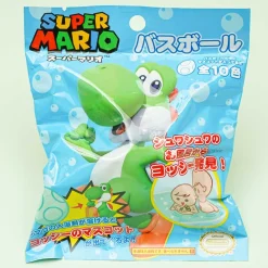 Super Mario Yoshi Bath Salt Ball With Toy - Apple