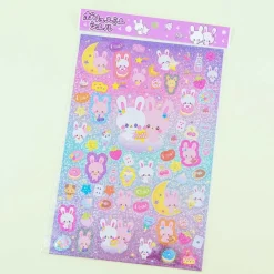 Sweet Baby Bunny Hologram Stickers