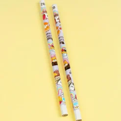 Sweet Cuddly Deserts 2B Pencil Set - Purple