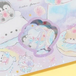 Sweet Marine Cafe Sticker Flakes