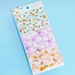Sweet Smooch Glittery Stickers