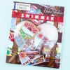 SWIMMER Fun Travels Puffy Sticker Flakes