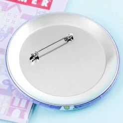 Swimmer In The Space Badge