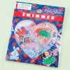 SWIMMER Plushie Love Puffy Sticker Flakes