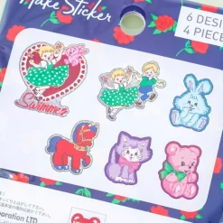 SWIMMER Plushie Love Puffy Sticker Flakes